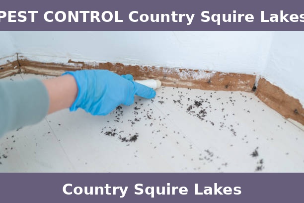 PEST CONTROL Country Squire Lakes